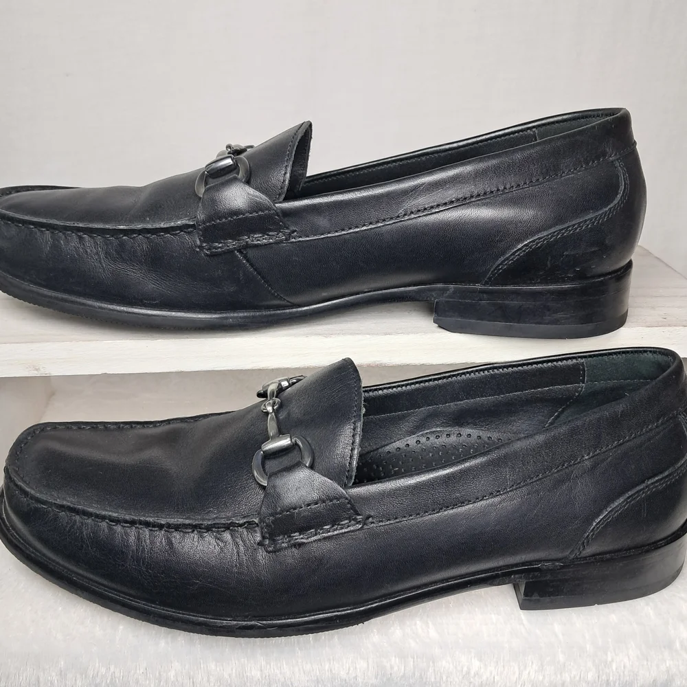 Cole Haan Men's Black Loafers - Picture 9 of 9